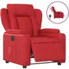 Image de vidaXL Fauteuil relax électrique rouge similicuir