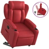 Image de vidaXL Fauteuil relax releveur rouge similicuir