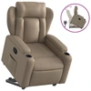 Image de vidaXL Fauteuil relax avec releveur Cappuccino-Brun Similicuir