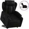 Image de vidaXL Fauteuil relax releveur électrique noir similicuir