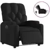 Image de vidaXL Fauteuil relax électrique noir similicuir