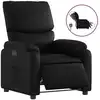 Image de vidaXL Fauteuil relax électrique noir similicuir