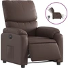 Image de vidaXL Fauteuil relax électrique marron similicuir