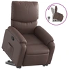 Image de vidaXL Fauteuil relax avec releveur Marron Similicuir