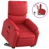 Image de vidaXL Fauteuil relax releveur rouge similicuir