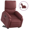 Image de vidaXL Fauteuil relax releveur électrique vin rouge similicuir