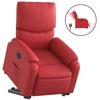 Image de vidaXL Fauteuil relax releveur électrique rouge similicuir