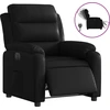 Image de vidaXL Fauteuil relax électrique noir similicuir