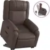 Image de vidaXL Fauteuil relax avec releveur Marron Similicuir