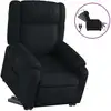 Image de vidaXL Fauteuil relax releveur électrique noir similicuir