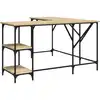 Image de vidaXL Bureau Chêne Sonoma 139x139x75 cm Bois composite