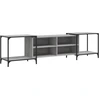 Image de vidaXL Armoire TV Gris Sonoma 203x37x50 cm Bois composite