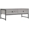 Image de vidaXL Table basse Gris Sonoma 101x49x39,5 cm Bois composite