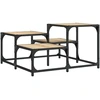 Image de vidaXL Table basse chêne Sonoma 68x68x40 cm Bois composite
