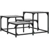 Image de vidaXL Table basse Gris Sonoma 68x68x40 cm Bois composite