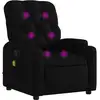 Image de Fauteuil de massage noir tissu