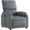 Image de vidaXL Fauteuil relax gris similicuir