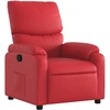 Image de vidaXL Fauteuil relax rouge similicuir