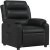 Image de vidaXL Fauteuil relax noir similicuir