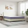 Image de vidaXL Matelas à ressorts ensachés de fermeté moyenne 200x200 cm