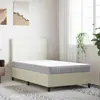 Image de vidaXL Matelas à ressorts ensachés moyen 100x200 cm