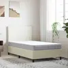 Image de vidaXL Matelas à ressorts ensachés moyen 120x200 cm