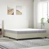 Image de vidaXL Matelas à ressorts ensachés moyen 200x200 cm