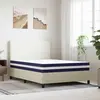 Image de vidaXL Matelas à ressorts ensachés de fermeté moyenne 140x190 cm