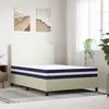 Image de vidaXL Matelas à ressorts ensachés de fermeté moyenne 140x200 cm
