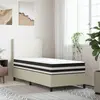 Image de vidaXL Matelas à ressorts ensachés moyen 90x190 cm
