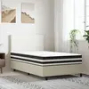 Image de vidaXL Matelas à ressorts ensachés moyen 120x200 cm