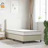 Image de vidaXL Matelas à ressorts Bonnell moyen 100x200 cm