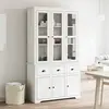 Image de vidaXL Highboard BODO blanc 115,5x43x200,5 cm Pin massif