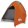Image de vidaXL Tente de camping dôme 2 personnes orange étanche à l'eau