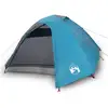 Image de vidaXL Tente de camping dôme 4 personnes bleue étanche à l'eau