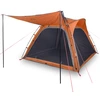 Image de vidaXL Tente de camping 4 personnes grise et orange Quick Release imperméable