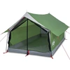 Image de vidaXL Tente de camping 2 personnes Vert Imperméable