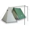 Image de vidaXL Tente de camping 3 personnes Vert Imperméable