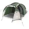 Image de vidaXL Tente tunnel 3 personnes Vert Imperméable