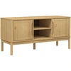 Image de vidaXL Armoire TV FLORO brun cireux 114x43x55 cm Pin massif
