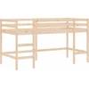 Image de vidaXL Lit surélevé pour enfants avec échelle 90x190 cm pin massif