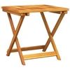 Image de vidaXL Table de jardin pliante 50x50x50 cm bois massif acacia