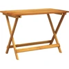 Image de vidaXL Table de jardin pliante 90x52,5x65 cm bois massif acacia