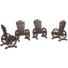 Image de vidaXL Chaises de jardin Adirondack 4 pcs. Sapin massif