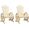 Image de vidaXL Chaises de jardin Adirondack 2 pcs. Sapin massif