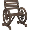 Image de vidaXL Chaise de jardin 58x58x78,5 cm bois massif sapin