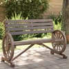 Image de vidaXL Banc de jardin 2 places en bois massif de sapin