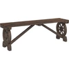 Image de vidaXL Banc de jardin 115 cm bois massif sapin