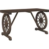 Image de vidaXL Table de jardin 115x55x65 cm bois massif sapin
