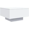 Image de vidaXL Table basse blanche 55x55x31 cm Bois composite